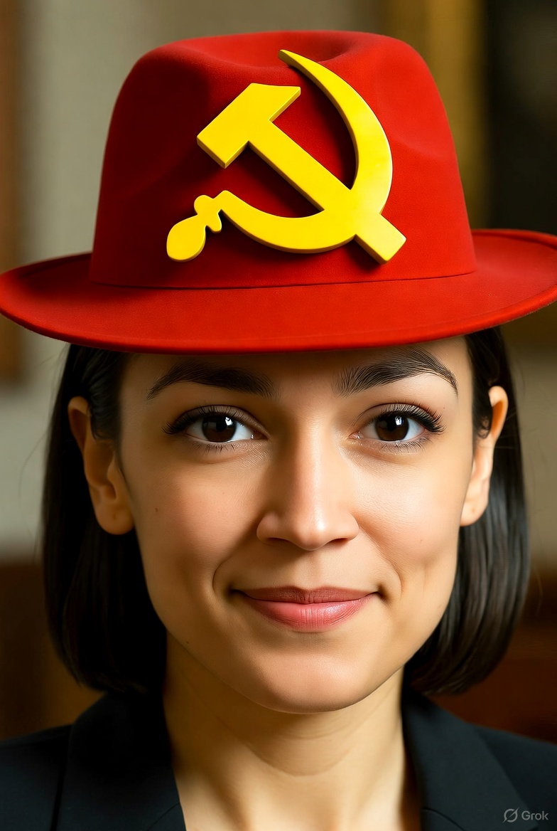 AI generated image example: A girl with a hat, showcasing high detail but limited resolution.
