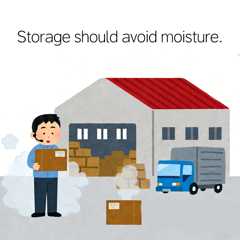 Workers wearing goggles