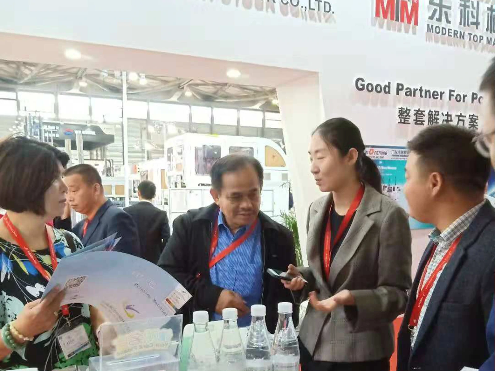 PrintBar (Shanghai Chenjie) booth at All in Print China 2018 Shanghai: Leading supplier of offset rubber blankets and printing inks at the international exhibition.