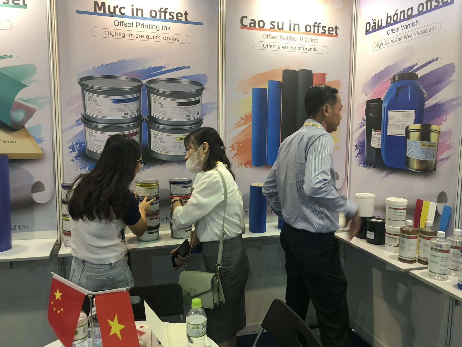 PrintBar (Shanghai Chenjie) at VietnamPrintPack 2023: The 21st Vietnam International Printing & Packaging Industry Exhibition showcasing global offset printing solutions.