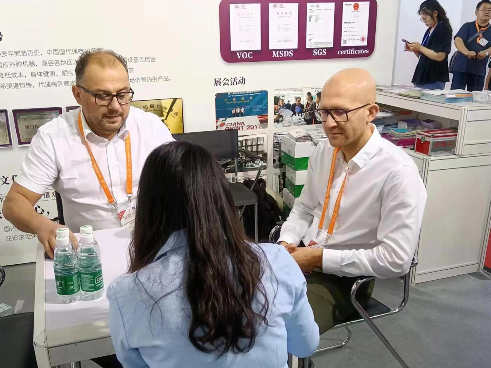 PrintBar (Shanghai Chenjie) at All in Print China 2023 Shanghai: Global exhibition of offset printing consumables, rubber blankets, and press cleaning supplies.