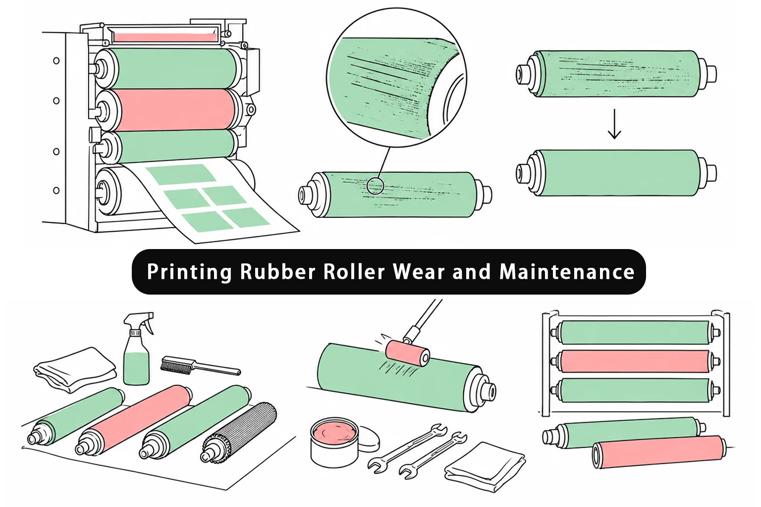 Why Your Offset Press Rollers Wear Out Early (And 10 Shop-Floor Habits to Make Them Last)