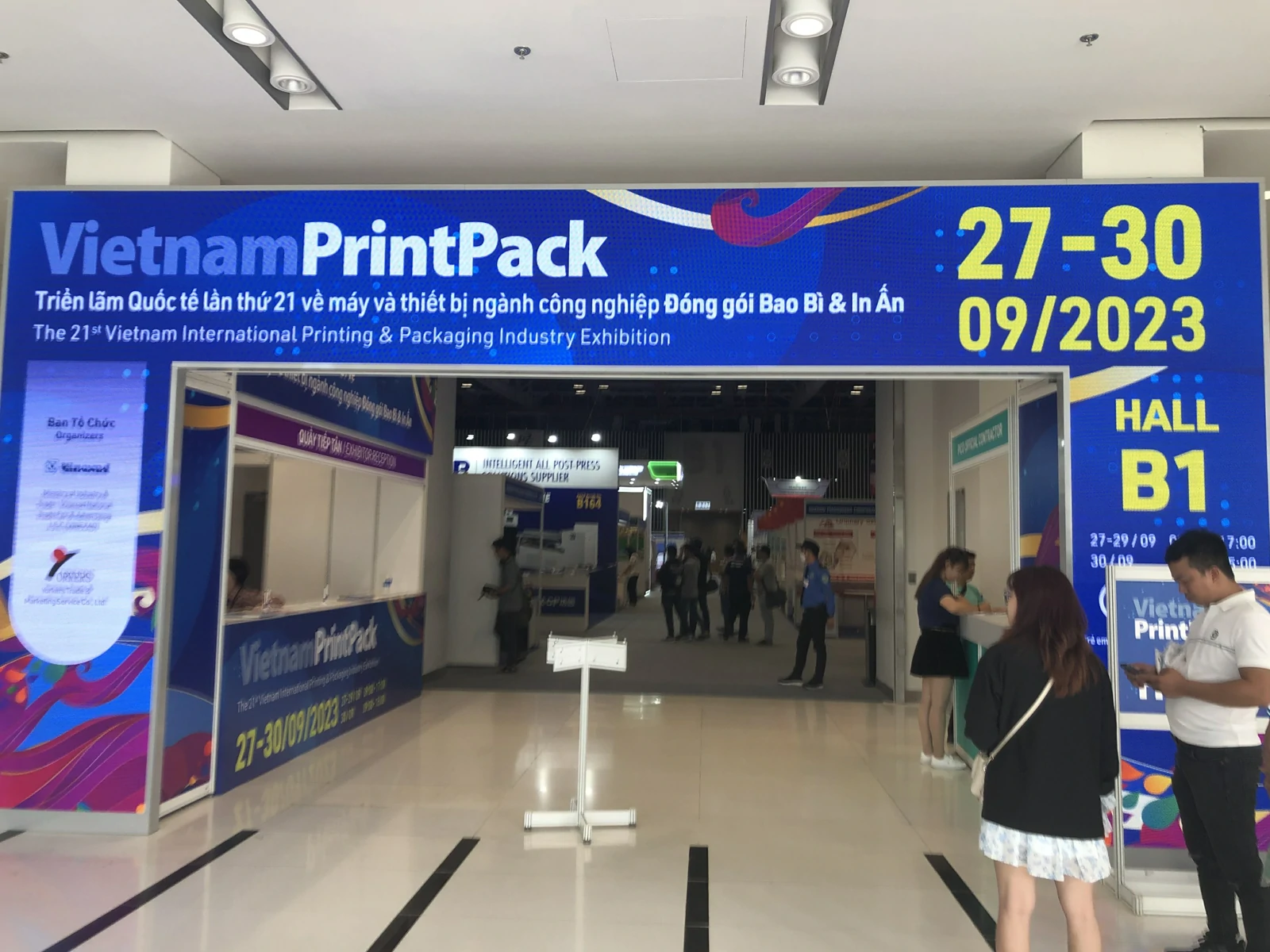 PrintBar (Shanghai Chenjie) at VietnamPrintPack 2023: The 21st Vietnam International Printing & Packaging Industry Exhibition showcasing global offset printing solutions.