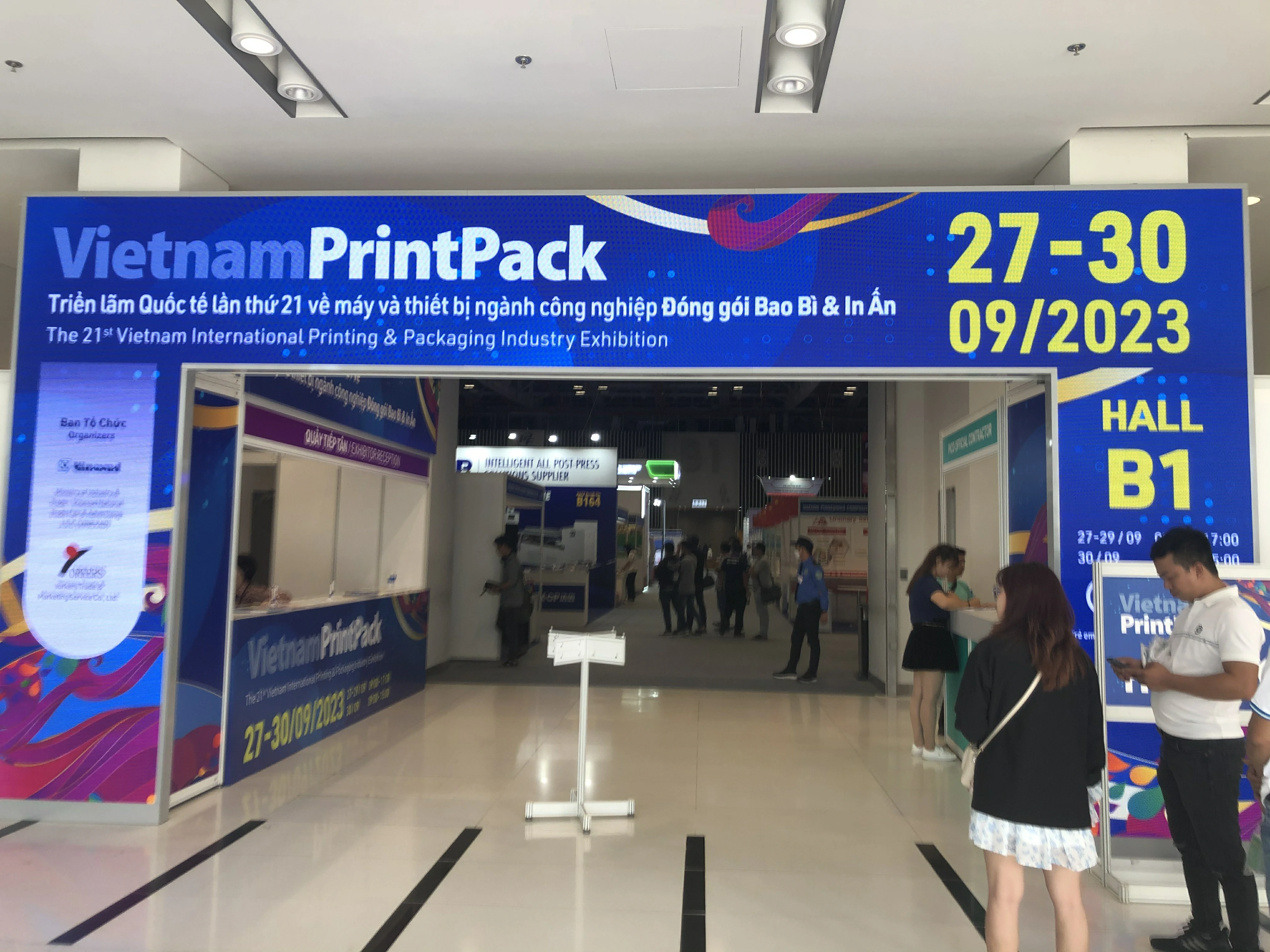 PrintBar (Shanghai Chenjie) nan VietnamPrintPack 2023: 21y&egrave;m Vyetnam Ent&egrave;nasyonal Enpresyon ak Egzibisyon endistri anbalaj montre solisyon mondyal enprime konpanse.